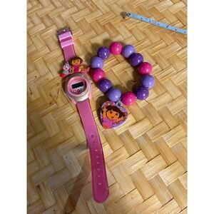 Dora watch and bracelet